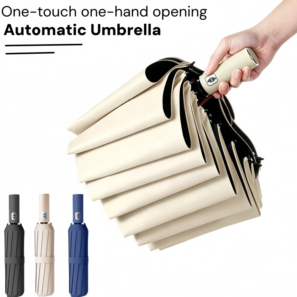 Parasol Umbrella Large - 24 Bone Fully Automatic Umbrella UPF