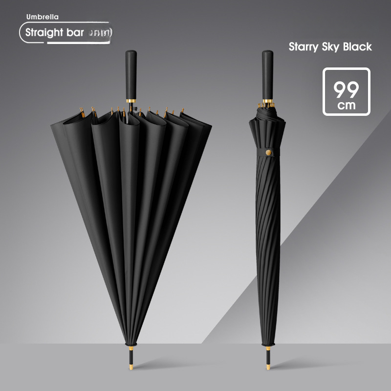 Parasol Umbrella Large - Straight 24 Rib Umbrella Women Premium