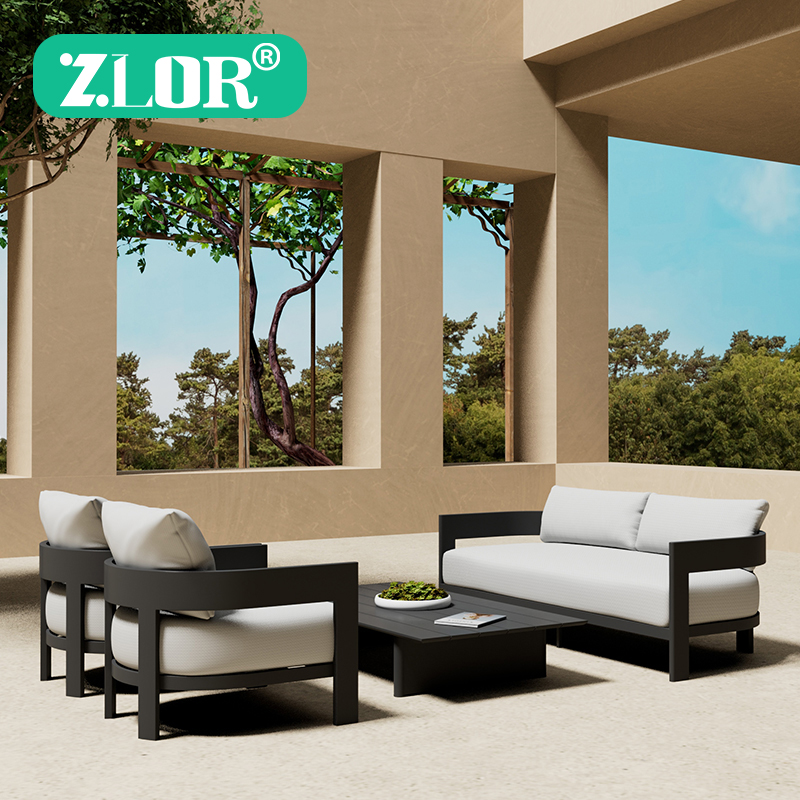 Modern Aluminum Outdoor Sofa S - Outdoor Furniture Lounge Set のレビューと価格