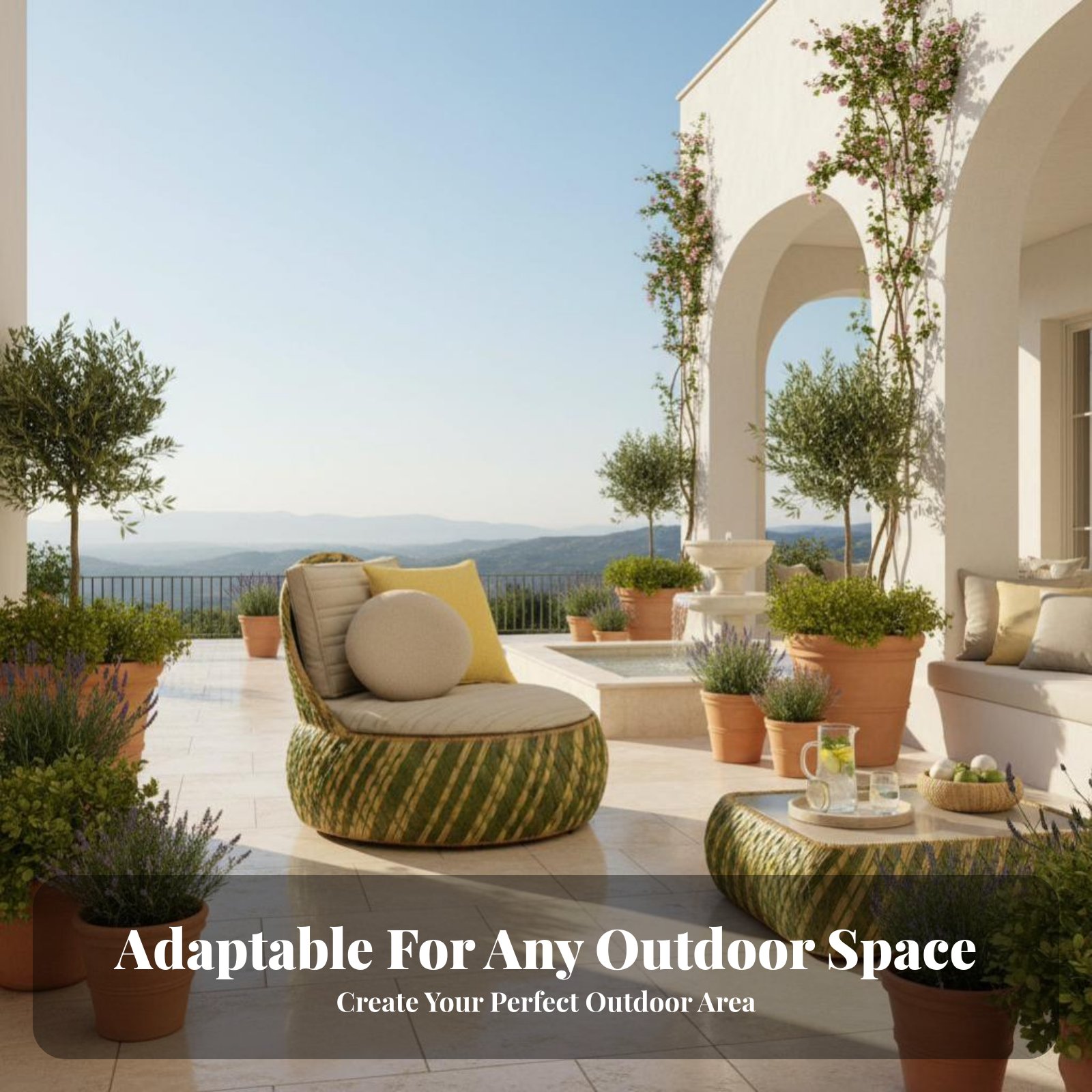 4 Pieces Round Sectionable Day - Outdoor Furniture One Piece のレビューと価格