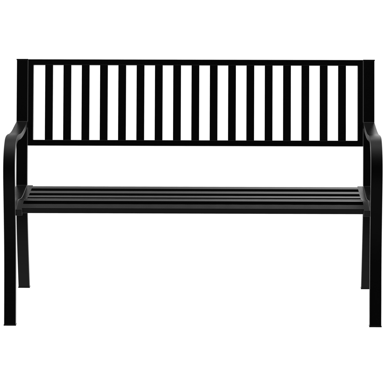 Outdoor Bench Patio Steel Gard - Outdoor Furniture One Piece のレビューと価格
