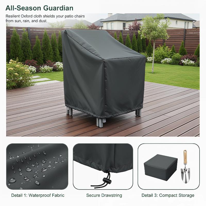 Protective Outdoor Stacking Ch - Outdoor Furniture Cover Waterproof のレビューと価格