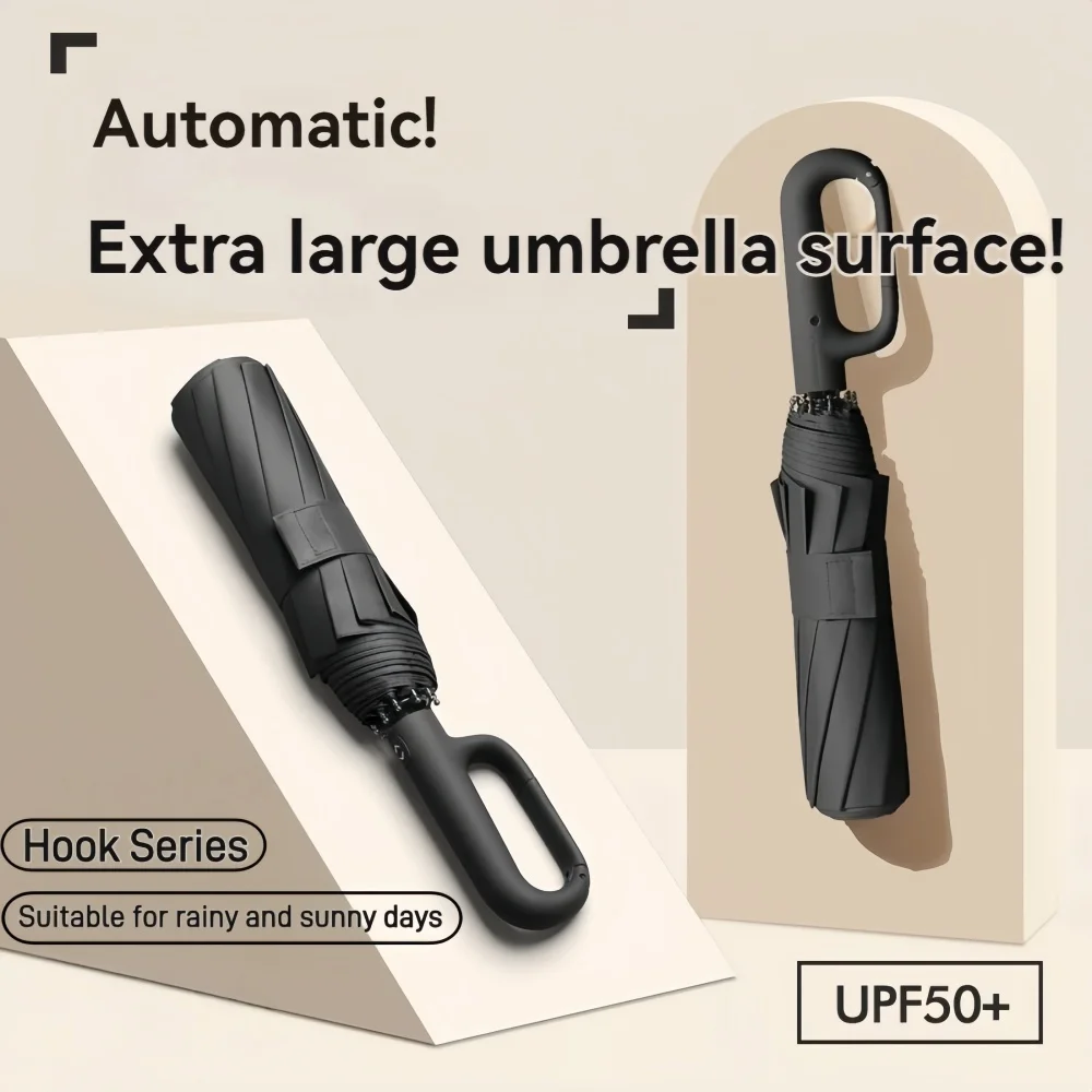 Strong Windproof Automatic Umb - Parasol Umbrella Large のレビューと価格