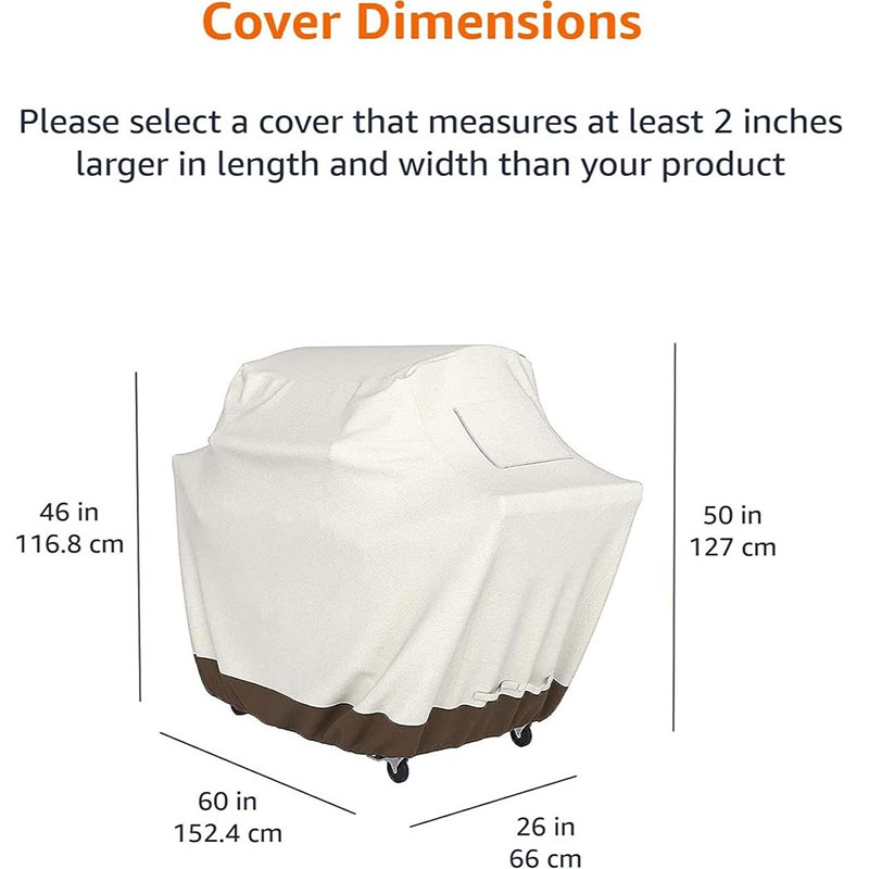 Outdoor Gas BBQ Hood 210D Larg - Outdoor Furniture Replacement Fabric のレビューと価格