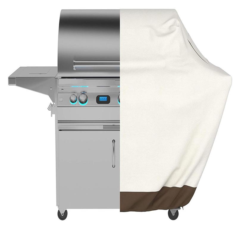 Outdoor Gas BBQ Hood 210D Larg - Outdoor Furniture Replacement Fabric のレビューと価格