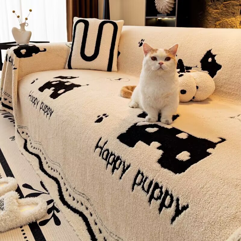 Happy Puppy Sofa Dust Cover Pl - Outdoor Furniture One Piece のレビューと価格