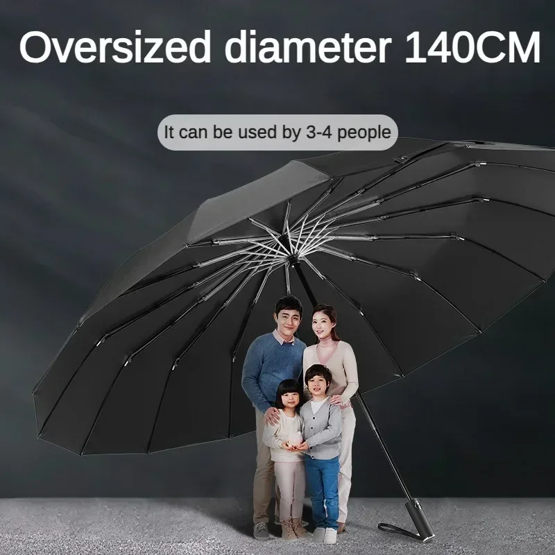 Super Large 140CM Automatic Fo - Parasol Umbrella Large のレビューと価格