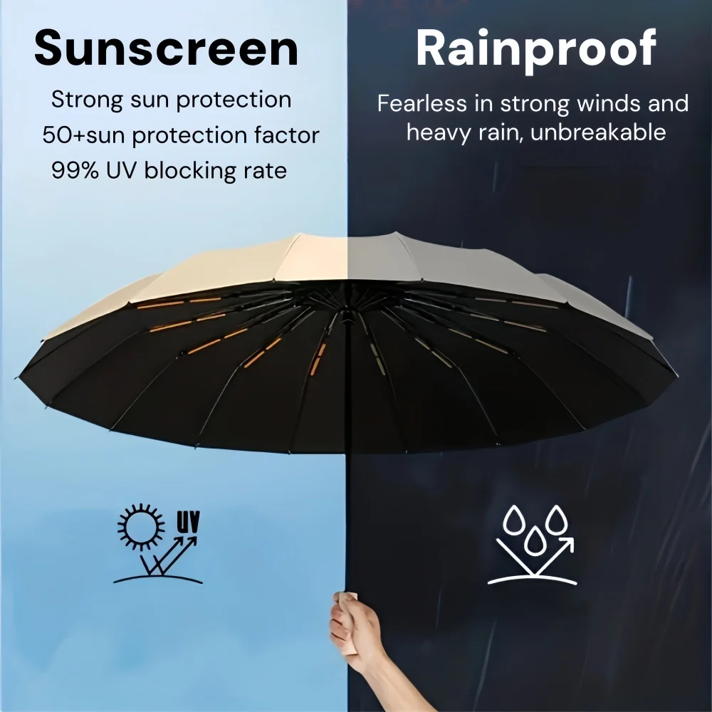 24 Bone Fully Automatic Umbrel - Parasol Umbrella Large のレビューと価格