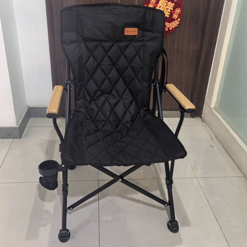 Outdoor Folding Chair with Car - Deck Chair Lounger のレビューと価格