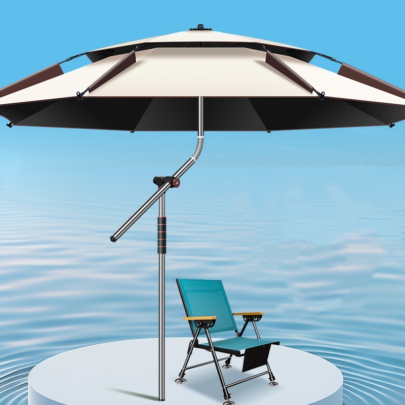 Double-Layer Fishing Umbrella  - Parasol Umbrella Large のレビューと価格