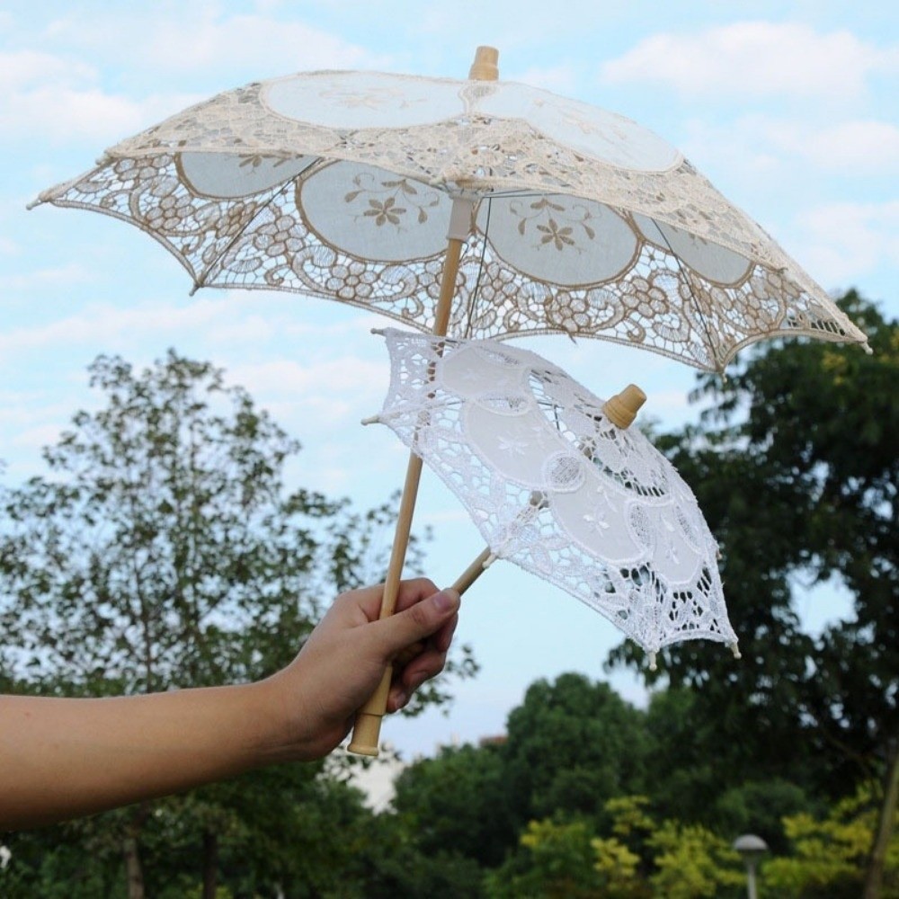 Vintage Large Lace Parasol Umb - Parasol Umbrella Large のレビューと価格