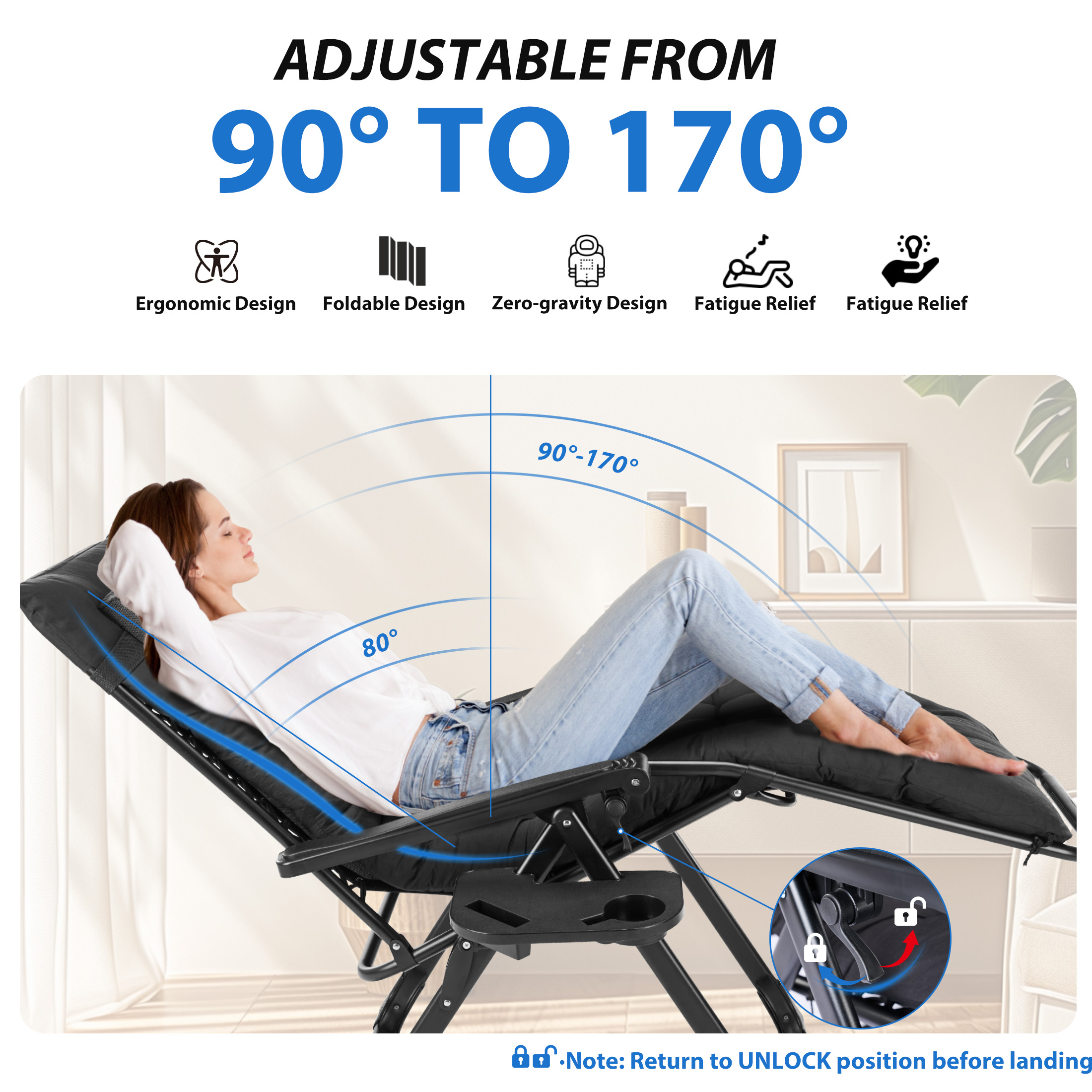 MCQ Zero Gravity Cushioned Lou - Outdoor Furniture Lounge Set のレビューと価格