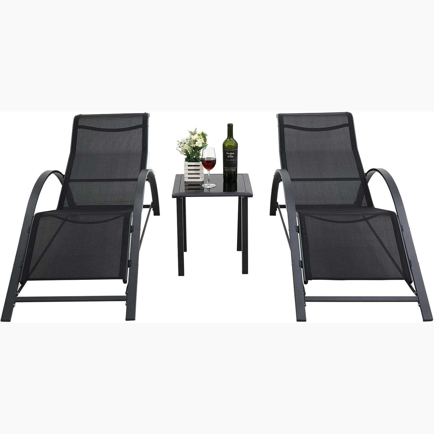 Patio Pool Chair Sun Lounger S - Deck Chair Lounger のレビューと価格