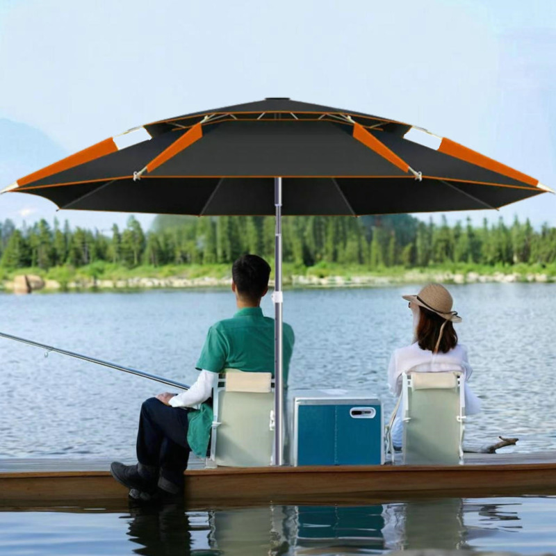 Large Stainless Steel Fishing  - Parasol Umbrella Large のレビューと価格