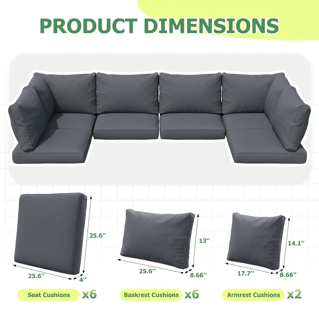 Outdoor Replacement Cushions – - Outdoor Furniture Replacement Fabric のレビューと価格