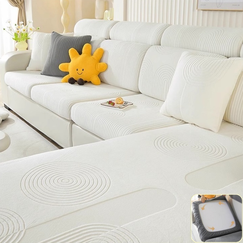 Elastic Jacquard Velvet Sofa C - Outdoor Furniture Plus のレビューと価格