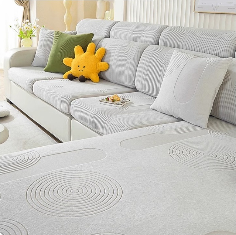 Elastic Jacquard Velvet Sofa C - Outdoor Furniture Plus のレビューと価格