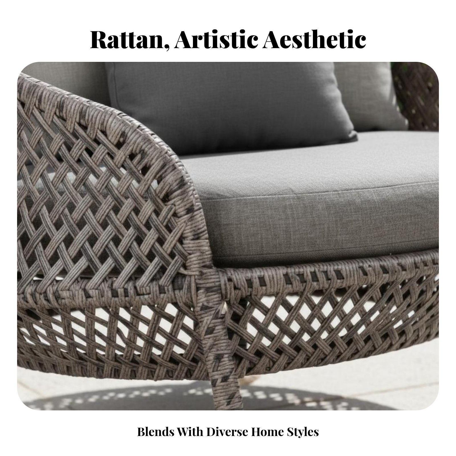 4 Pieces 4-Piece Wickerdesign  - Outdoor Furniture One Piece のレビューと価格