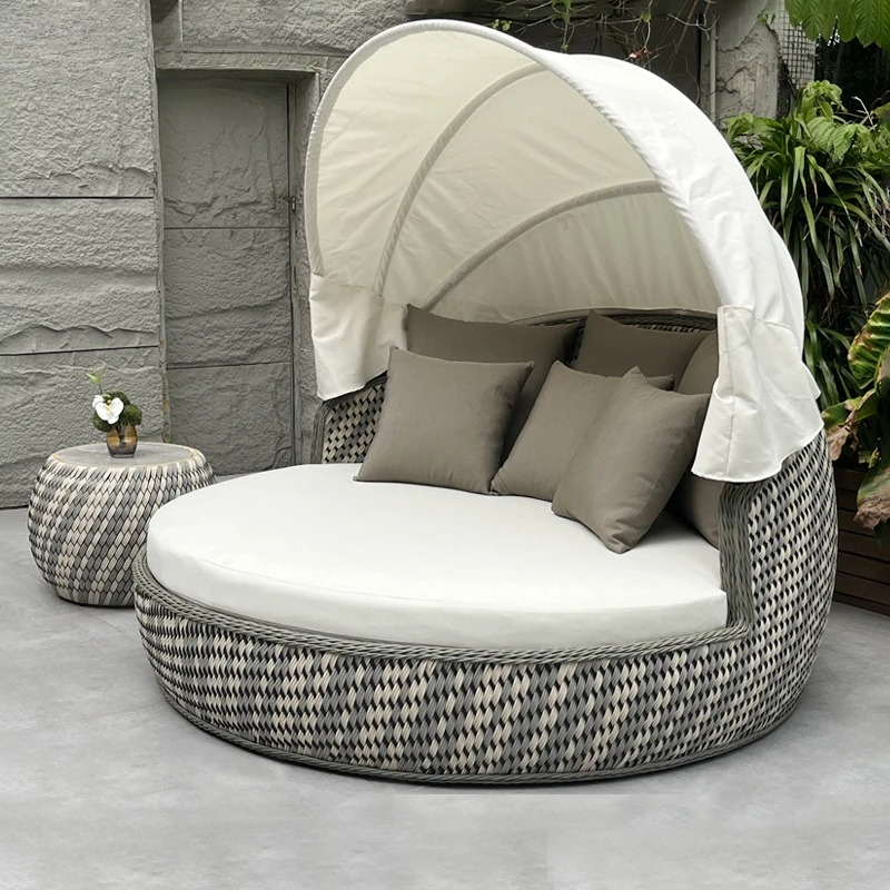 Daybed,Anti-UV Rustproof Round - Outdoor Furniture Lounge Set のレビューと価格