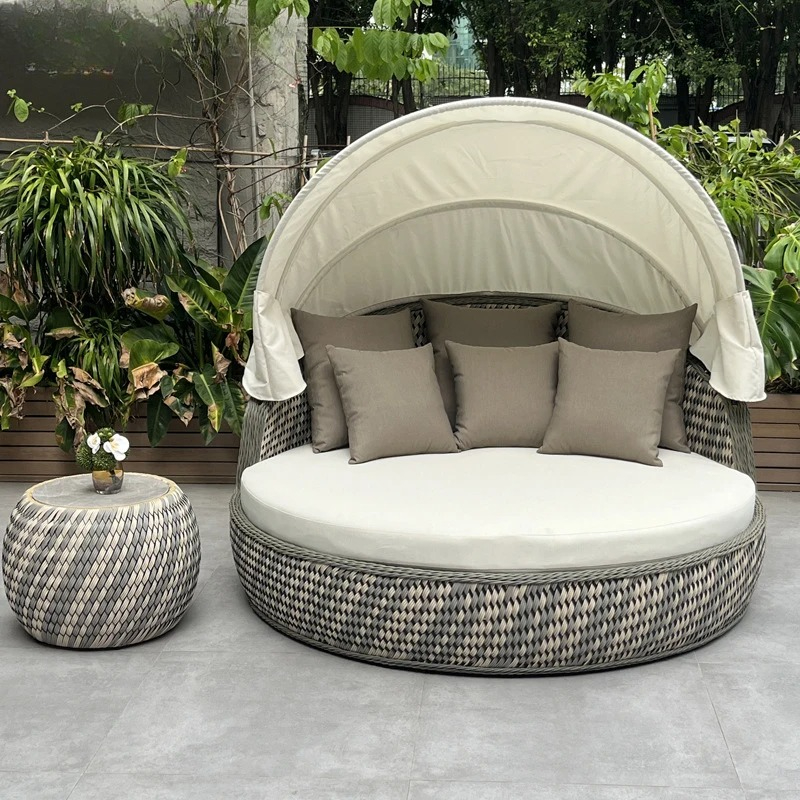 Daybed,Anti-UV Rustproof Round - Outdoor Furniture Lounge Set のレビューと価格