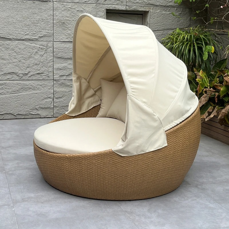 Daybed,Anti-UV Rustproof Round - Outdoor Furniture Lounge Set のレビューと価格
