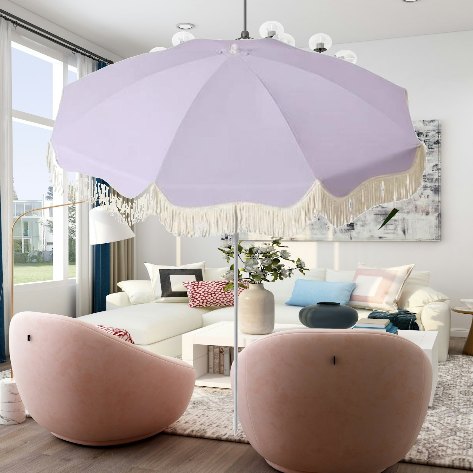 Patio Umbrella UPF50 Plus Sun  - Outdoor Furniture Plus のレビューと価格