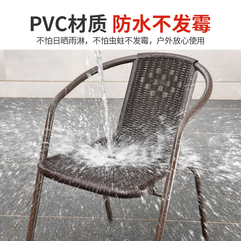 Outdoor balcony table and chai - Outdoor Furniture One Piece のレビューと価格