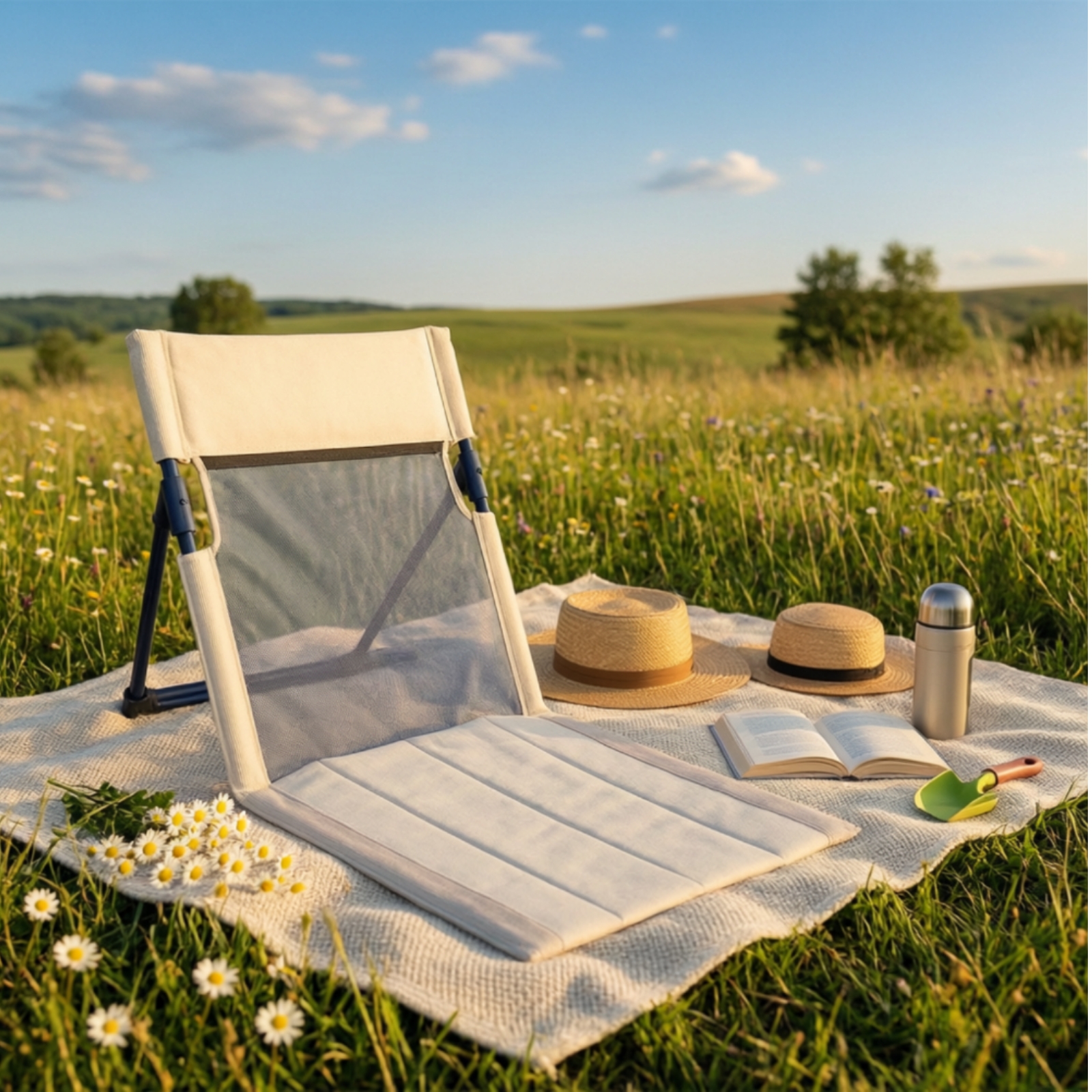 Foldable Ground Chair Low-to-t - Outdoor Furniture Lounge のレビューと価格