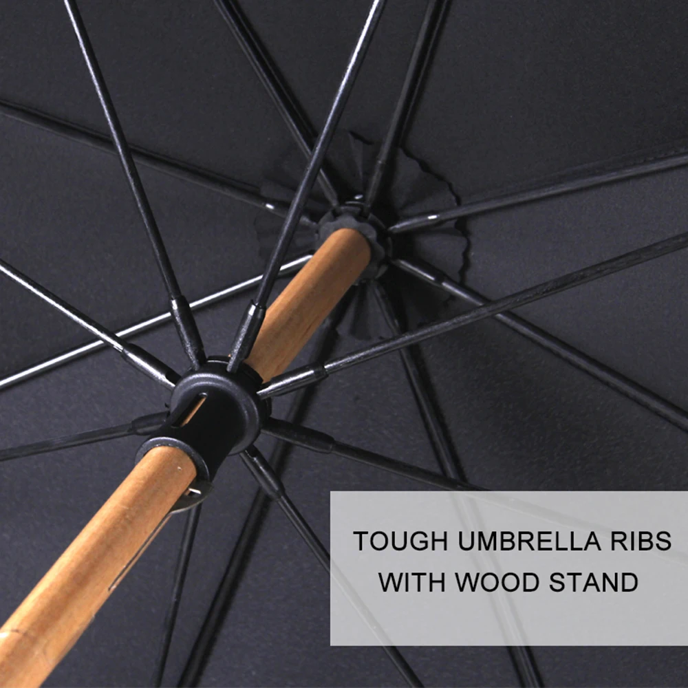 Big Rain Umbrella For Men Bamb - Parasol Umbrella Large のレビューと価格
