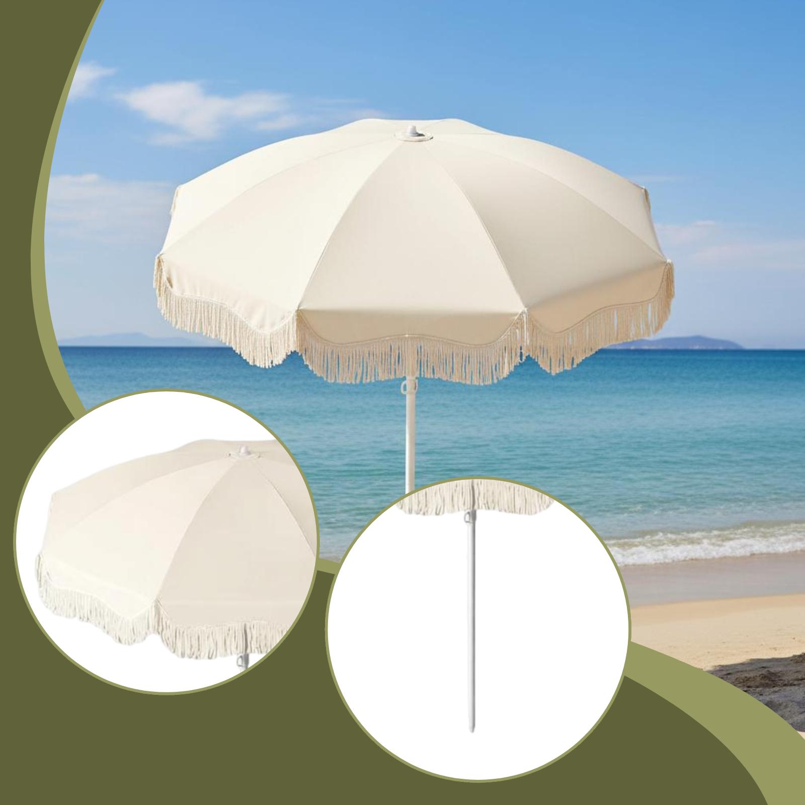 Fringe Patio Umbrella UPF50 Pl - Outdoor Furniture Plus のレビューと価格