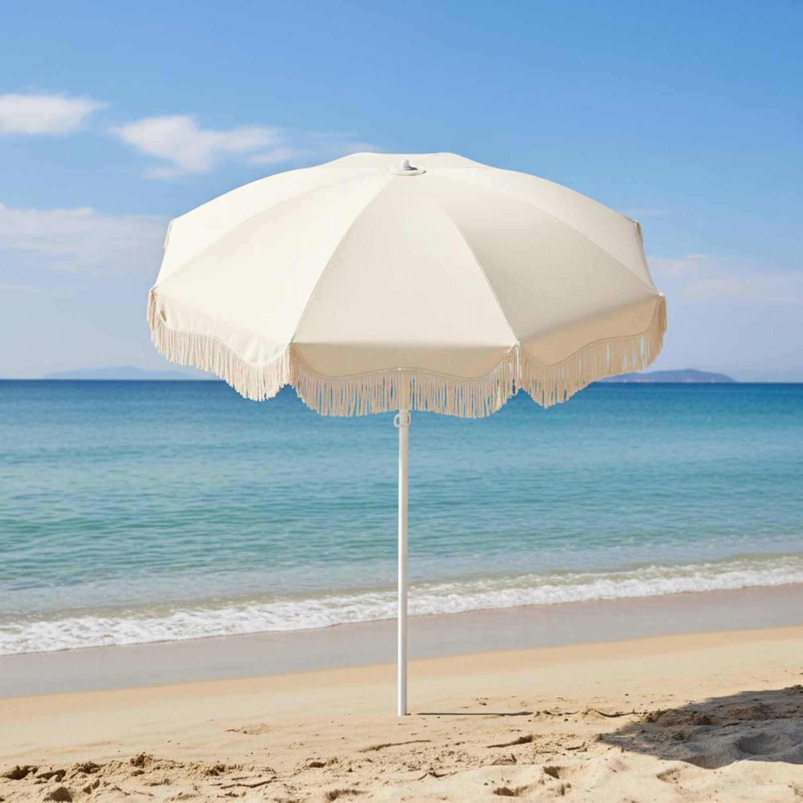 Fringe Patio Umbrella UPF50 Pl - Outdoor Furniture Plus のレビューと価格