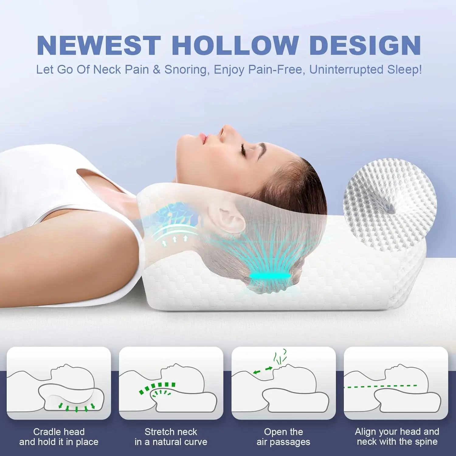 Adjustable Cervical Pillow,Odo - Outdoor Furniture Plus のレビューと価格