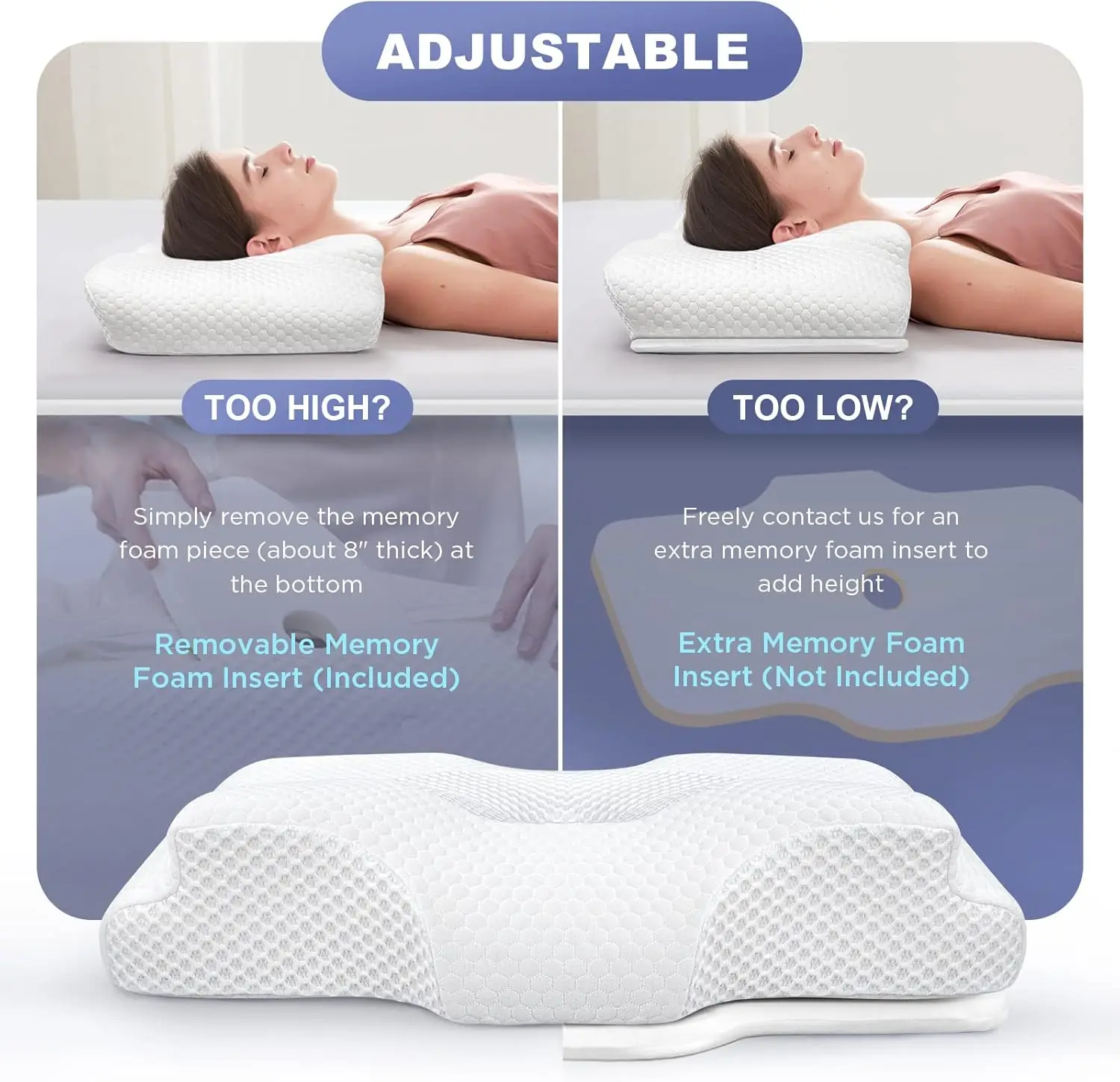 Adjustable Cervical Pillow,Odo - Outdoor Furniture Plus のレビューと価格