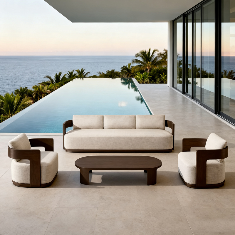 Hotel Outdoor Sofa Set, Premiu - Outdoor Furniture Lounge Set のレビューと価格