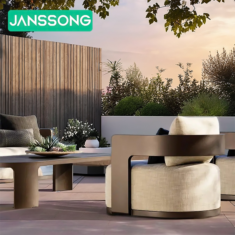 Hotel Outdoor Sofa Set, Premiu - Outdoor Furniture Lounge Set のレビューと価格