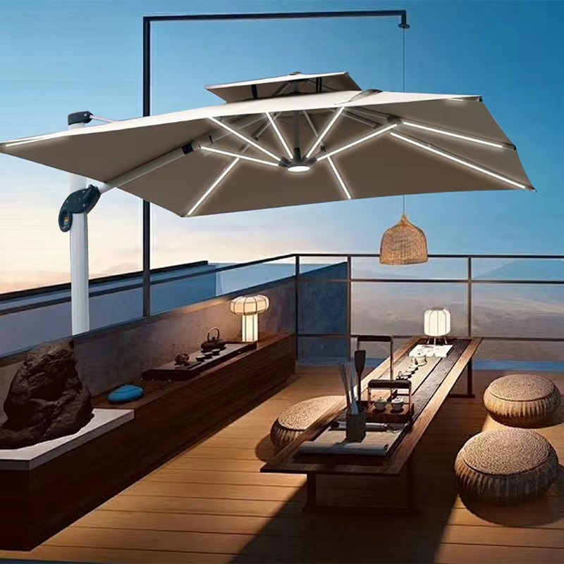 Modern Outdoor Umbrella Beach  - Parasol Umbrella Large のレビューと価格