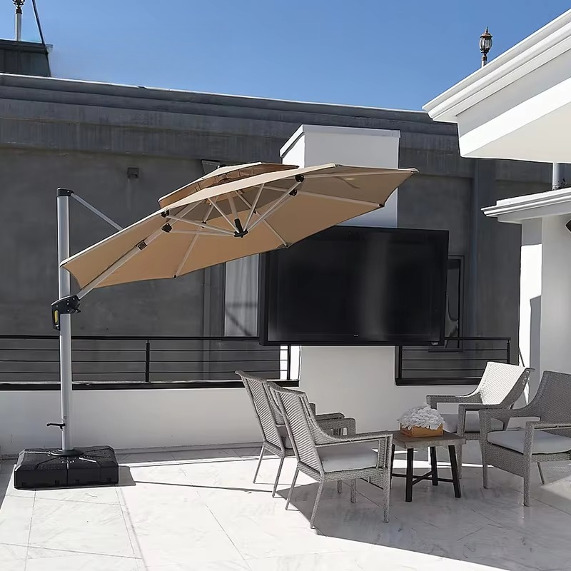 Modern Outdoor Umbrella Beach  - Parasol Umbrella Large のレビューと価格