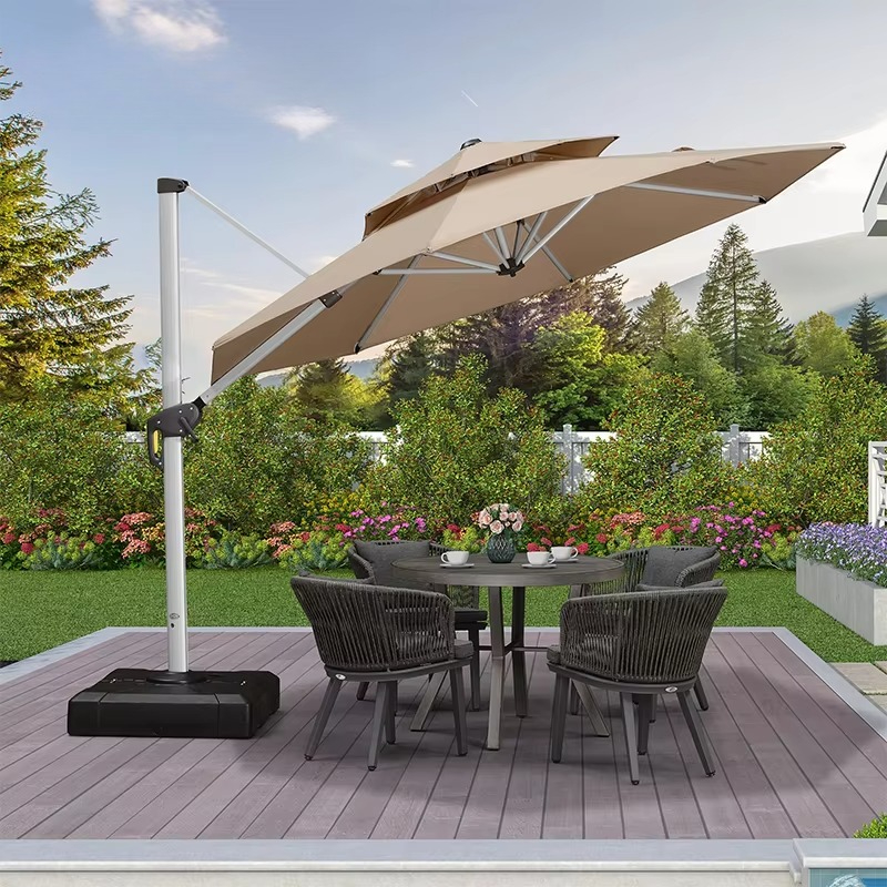 Modern Outdoor Umbrella Beach  - Parasol Umbrella Large のレビューと価格