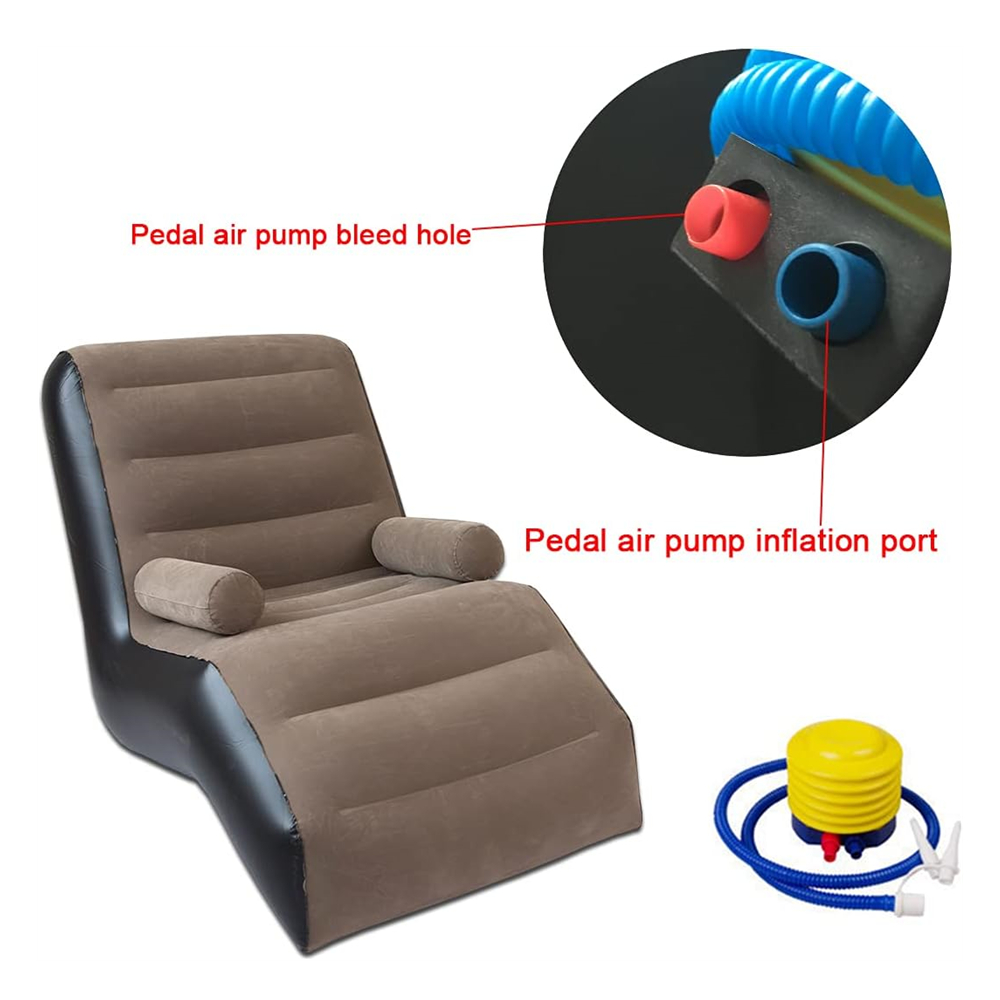 Folding Lazy Sofa,Inflatable L - Outdoor Furniture Lounge Set のレビューと価格