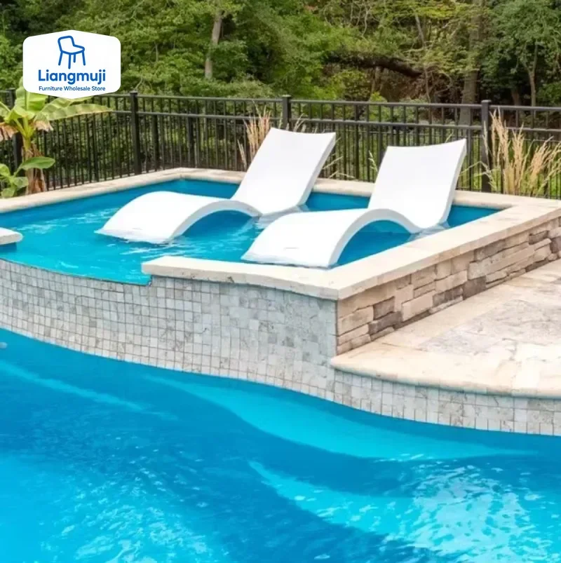 2PCOutdoor Deck Pool Lounge Ch - Deck Chair Lounger のレビューと価格