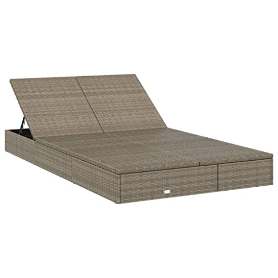 2-Person Sunbed with Cushions  - Deck Chair Lounger のレビューと価格