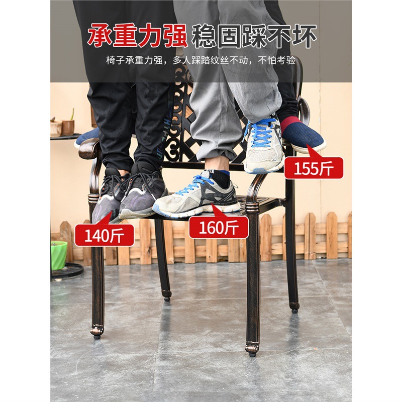 Cast aluminum one table courty - Outdoor Furniture One Piece のレビューと価格