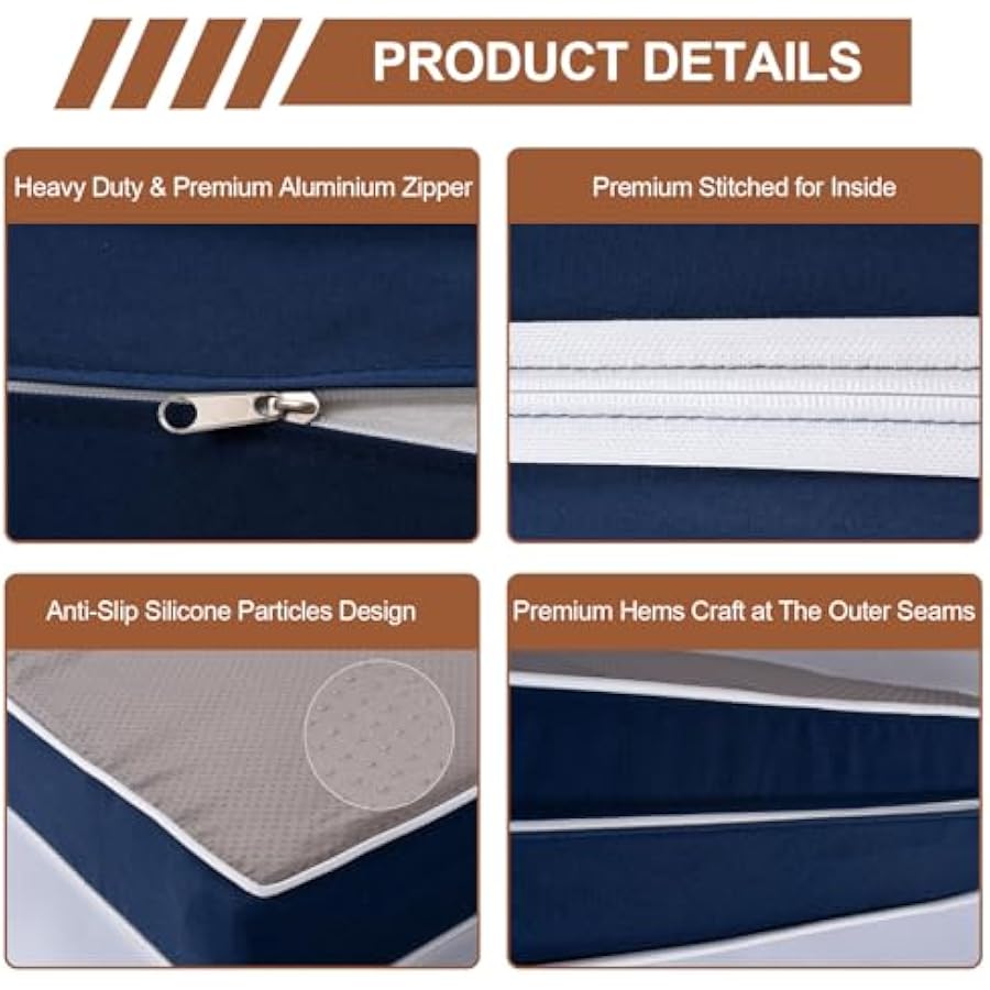 14 Piece Outdoor Patio Cushion - Outdoor Furniture Replacement Fabric のレビューと価格