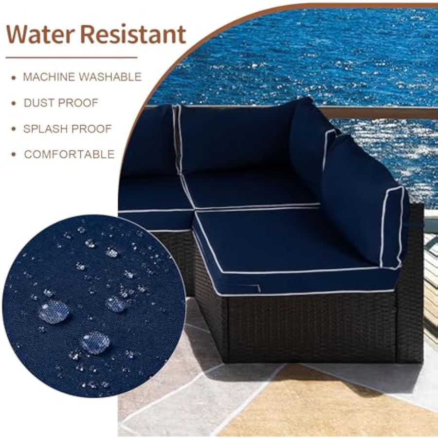 14 Piece Outdoor Patio Cushion - Outdoor Furniture Replacement Fabric のレビューと価格