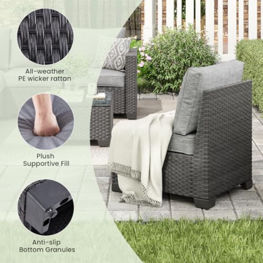 Outdoor patio furniture set: 7 - Outdoor Furniture One Piece のレビューと価格