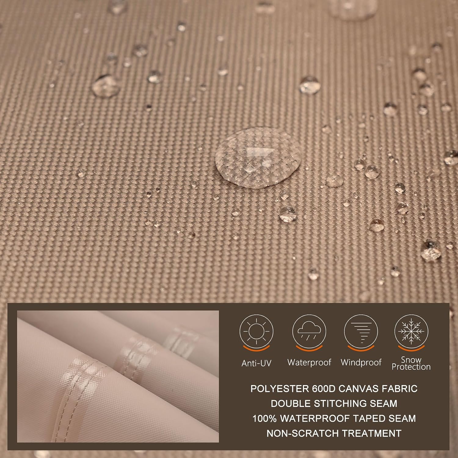 ULTCOVER Waterproof Outdoor De - Outdoor Furniture Cover Waterproof のレビューと価格